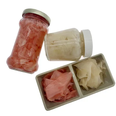 Wholesale Chinese Pickled Vegetables Commonly Used in Japanese Cuisine Kimchi Productionwithe and pink  Pickled Sushi Ginger