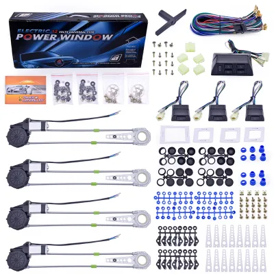 Universal Power Window Closer 12v Dc Power Window Motor Power Window Regulator with Motor