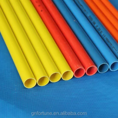 Yellow 40mm PVC Electrical Pipes