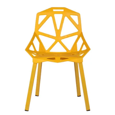 Plastic pp dining chair for indoor and outdoor