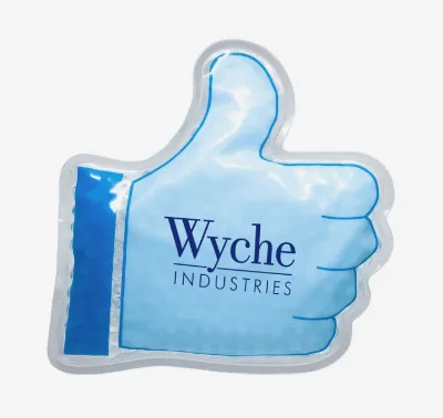 Thumbs up Hot Cold Gel Pack Promotional Custom Logo Reusable Therapy Pain Relief Gift Business Sports