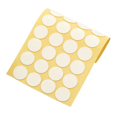 Durable Clear Nano Gel Double Sided Die Cut Stickers Traceless Pads Pressure Sensitive Hot Melt Acrylic Tape Bag Carton Sealing