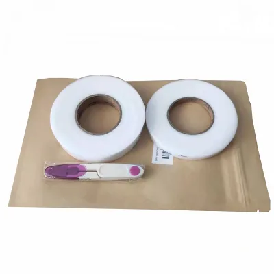 Polyamide hot melt fusing web double side fusing interlining for garment