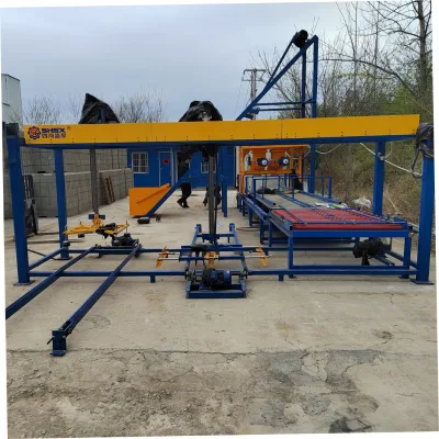 OBM New Double Gripper Automatic CNC Square Steel Palletizer Color Paving Brick Hollow Block Stacker Construction Gear Engine