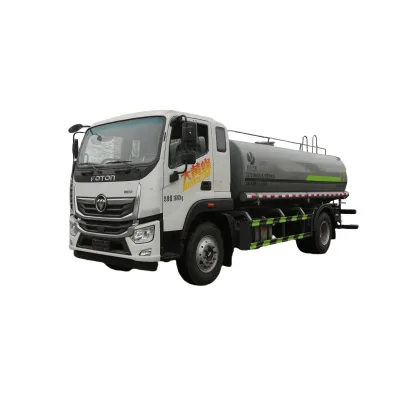China New High End Foton Aoling 14m³ 16m³ 16000L 6 Cylinder Engine Yuchai245hp Water Tank Truck for Sale