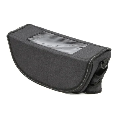 MESOROCK Shoulder Bag with Multi-Pockets Motorcycle Trans Storage Handlebar Bag Pouch with Phone Compartment for Motorcycle