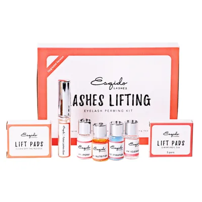 Private Label Keratin Brow Lamination Starter Kit Eye Brow Lift Nourishing Perming Setting Semi Permanent Eyebrow Lamination Kit