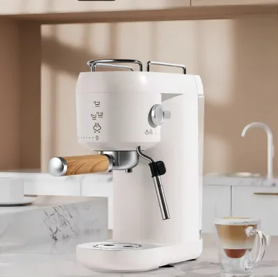 Italian Style Semi-automatic Coffee Machine Espresso Machine 20bar High Pressure Coffee Maker for Home Office Use