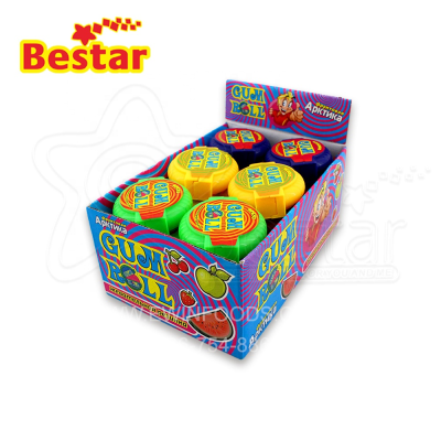Big Size Colourful Fruity Roll Bubble Gum