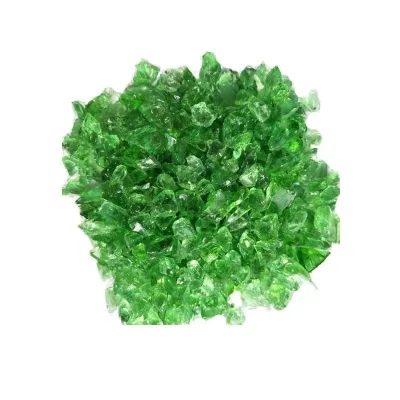 Solid Structure Industrial Glass Chips for Exterior Decoration for Building Curtain Wall Usage