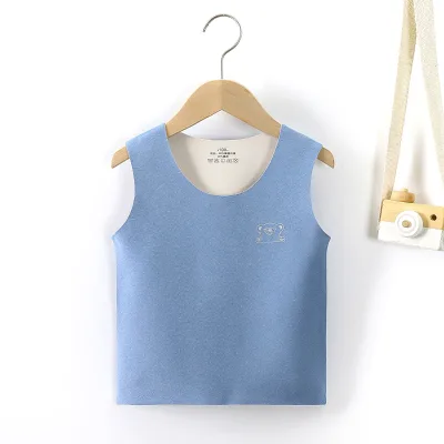 Comfortable Sleeveless Tank Top for Boys and Girls Aged 3 to 10 Years Summer Underwear Made of Soft Cotton Stripes