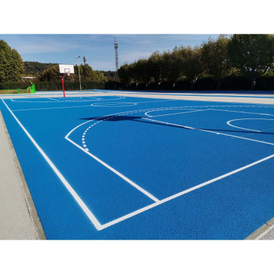 Basketball Court SPU Material Sport Play Athletic Court for Sale Professional Synthetic Rubber Basketball Court