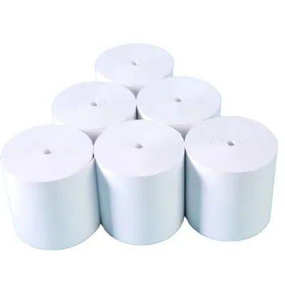 Lint-Free Professional Thermal Paper Roll with Protective Coating for Extended Printhead Life & Clean Printing