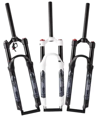 New High Quality Bicycle Front Fork Suspension Pressure Front Fork Double Crown Bicycle Fork