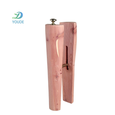 Hot Sale Wooden Shoe Braces Cedar Mountain Solid Wood Ladies Log Color Wooden Boot Tree