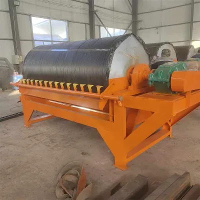 High Efficiency Zirconium Magnetic Separator Mining Machine Engine Provided Wet Permanent Magnetic Drum Separator