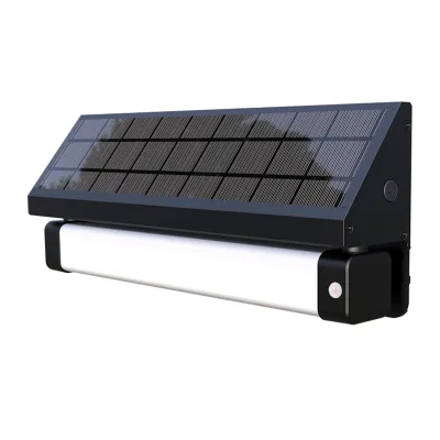 Dual CCT Color LED Solar Wall Light Address Light Suitable for Fence Terrace Porch Decoration Outdoor