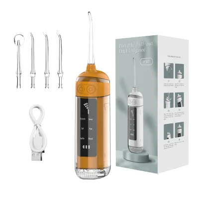 Portable USB Electric Water Dental Flosser IPX7 Waterproof 6-Speed Adjustment Cavity Flushing Device Beauty Device