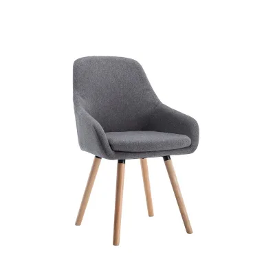 Wooden Comfortable French Style Plywood Leisure Chair French Dining Chair