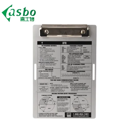 Quality Custom Factory Folding A5 Aluminum Hospital Clipboard