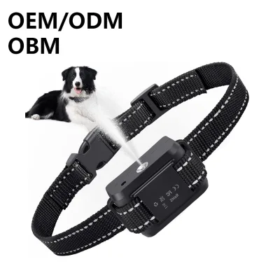 Adjustable Rechargeable Anti-Bark Collar for Dogs for All Sizes Indoor Outdoor Bark Control Training Device with Spray Feature