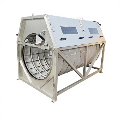 Stainless Steel Frame Type Microfiltration Machine Motor 1-2kW Power Circulating Aquaculture Sewage Treatment 1340kg Weight
