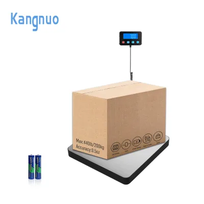 High Quality 200Kg Shipping Digital Counting Warehouse Pet Mailing Floor Platform Bench Scale Digital Luggage Scale