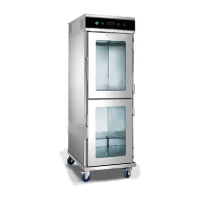Hot Selling Stainless Steel Holding Heater Cart Food Warmer Heated Cabinet