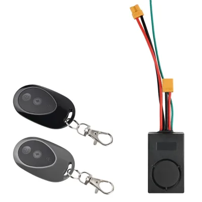 Anti-Theft Remote Control Digital Alarm Clock 36-72V Clock Security Alarm for Motorcycle Car Alarm System Security