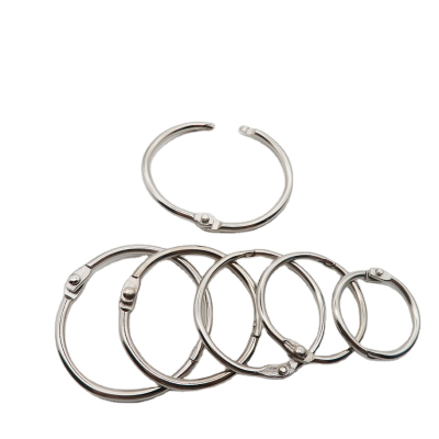 Book Hoop Binding Rings Binder Hoops Loose Leaf Book Ring for File Paper Book