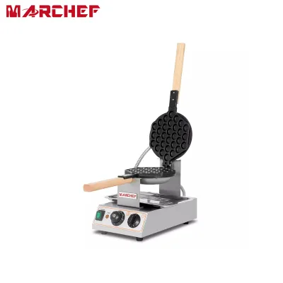 CE Other Snack Machines Non-Stick Cooking Surface Bubble Eggs Commercial Waffle Maker Ball Waffles
