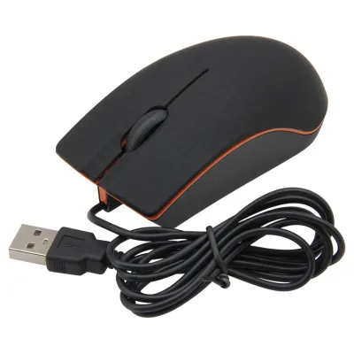 Frosted Surface Wired Mouse for Home Office USB Optical Computer Mouse Accessories for PC Laptop