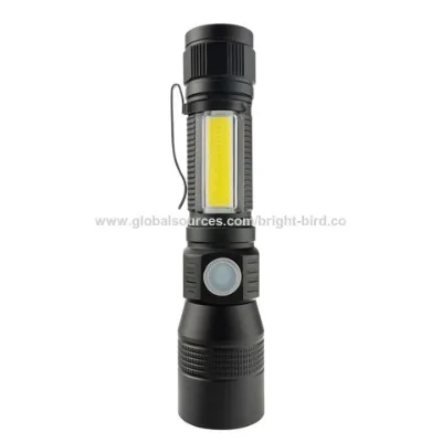 Multi functional Outdoor Powerful Flashlight Waterproof Rechargeable Led Torch Light Portable Flashlight