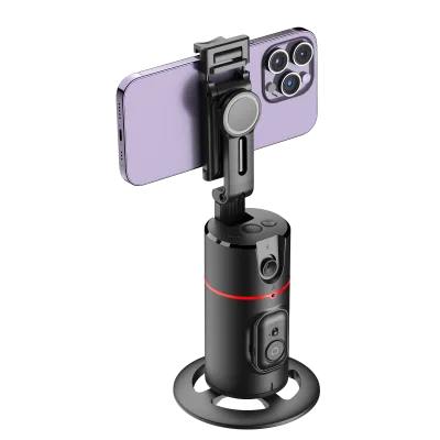 Portable Intelligent 360 Degree Rotation AI Smart Gimbal Wireless Remote Control for Mobile Phone Video Camera Vlog Shooting