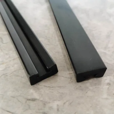 T - Profile Plastic Wear Strip Smooth Operation Extrusion Uhmw Wear Strips