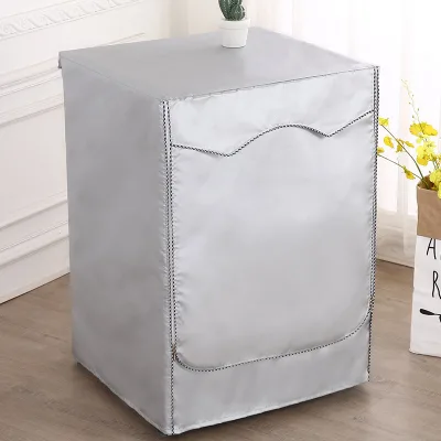Waterproof Case Silver Coating Washing Machine Cover Sunscreen Front Load Laundry Dryer Covers Washing Machine Cover Dustproof