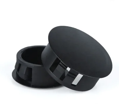 16mm Hole NYLON66 Round Plug Injection Molding Fire-proof 94V-2 Snap-Type Hole Plug Longran SKT-16