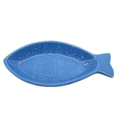 Vintage Ceramic Fish Plate Platter Cookie Plates /Serving Platter /Candy Plate