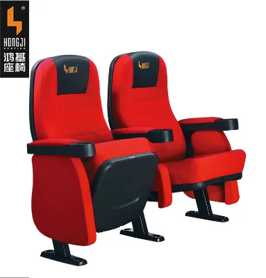 Push Back Reclining Cinema chairs Movie Seat cinema recliner chair cinema hall chair For Sale HJ95