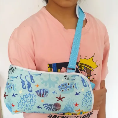 OEM  Adjustable Orthopedic Medical  Elbow Support  Shoulder Immobilizer Arm Sling for Kids