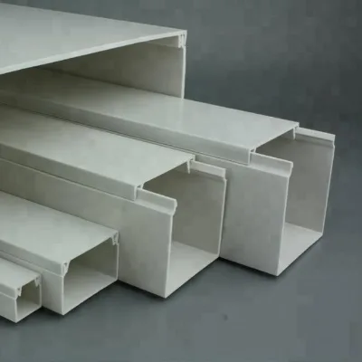 Rigid PVC Plastic Electrical Cable Ducting for Wring