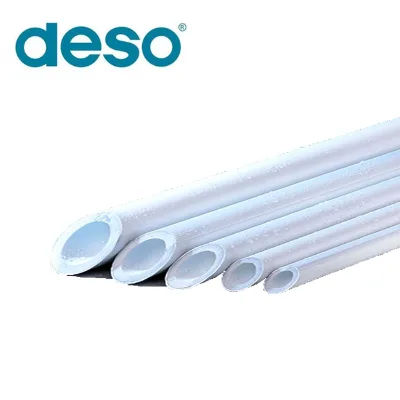 Deso Specialize in Ppr Pipe Non-toxic No Smell Silence Customizable Size Pipe Ppr 20mm 32mm 50mm 4m Long White
