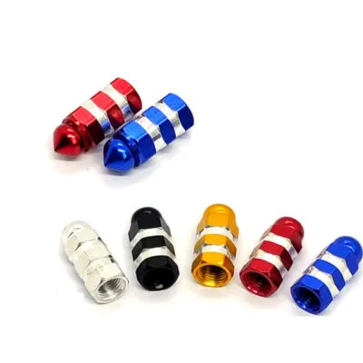Universal Aluminum Alloy Hex Tire Valve Cover Decoration Modification Motorcycle CNC Accessories