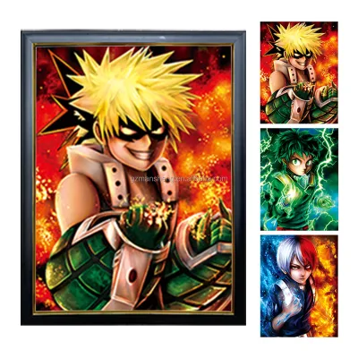 3D Lenticular Poster Printed Home Decorative Wall Picture Wall Decorative Key Words 3D Lenticular Poster