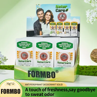 Wholesale FORMBO Long Lasting 70g Deodorant Stick for Men and Women Anti Perspirant Body Odor Control Fresh Scent