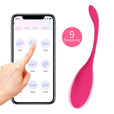Female Love Vibrator With 9 Frequencies Adult Sex Toys Remote Control for Vibration