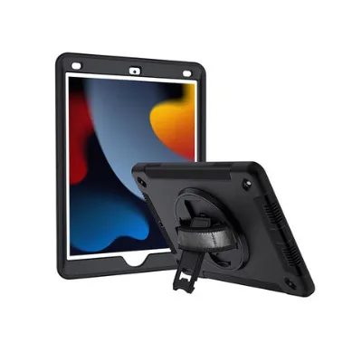 Shockproof hand strap tablet case for ipad 10.2 case