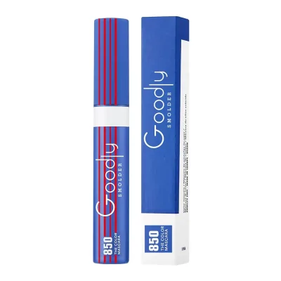 Private Label Good Quality Not Easily False Lash Oversized Eye Mascara Smudged Eye Lash Waterproof Long Lasting Blue Mascara