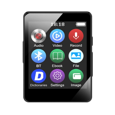 Wireless MP3/MP4 Player with FM & Voice Recording for On-the-Go Entertainment