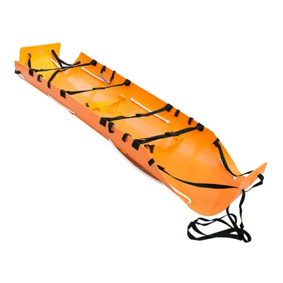 Hot Selling Plastic Lifeguard Emergency Rescue Stretcher Lightweight Roll Stretcher for Transfer
